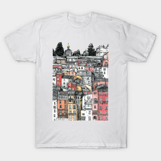 Menton landscape T-Shirt by EmilieGeant